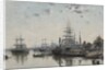 View of Bordeaux, from the Quai des Chartrons, 1874 by Eugène Boudin