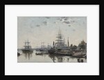 View of Bordeaux, from the Quai des Chartrons, 1874 by Eugène Boudin