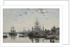View of Bordeaux, from the Quai des Chartrons, 1874 by Eugène Boudin