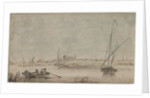 View of Dordrecht from the River, 1775-1815 by Jacob van Strij