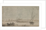 View of Dordrecht from the River, 1775-1815 by Jacob van Strij