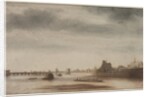 View of Orléans from the Loire, c. 1670 by Lambert Doomer