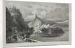 View of Rolandseck, Nonnenwerth, Drachenfels and Siebenbirge by Jules Jean-Baptiste de Joly