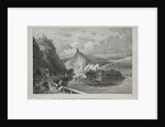 View of Rolandseck, Nonnenwerth, Drachenfels and Siebenbirge by Jules Jean-Baptiste de Joly