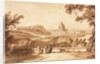 View of St. Peters, Rome, c. 1817-1820 by Achille Etna Michallon