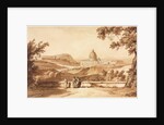 View of St. Peters, Rome, c. 1817-1820 by Achille Etna Michallon