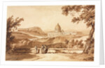 View of St. Peters, Rome, c. 1817-1820 by Achille Etna Michallon