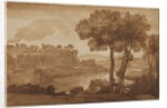 View of the Acqua Acetosa, c. 1645 by Claude Lorrain