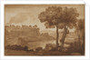 View of the Acqua Acetosa, c. 1645 by Claude Lorrain