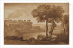 View of the Acqua Acetosa, c. 1645 by Claude Lorrain