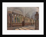 View of the Cloister of San Giovanni in Laterano, Rome, 1836 by Jakob Alt