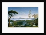 View of the Gulf of Pozzuoli from Solfatara, 1803 by Philipp Hackert
