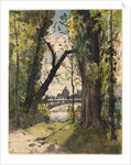 View of the Institut de France from the Foot of the Pont Royal, 1870 by Henri Joseph Harpignies