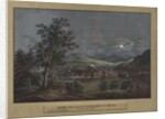 View of the K. K. Private Iron Factory in Zöptau, c. 1850 by Carl Julius Rieden; C. J. Rieden; E.W. Knippel