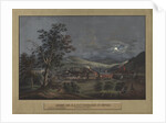 View of the K. K. Private Iron Factory in Zöptau, c. 1850 by Carl Julius Rieden; C. J. Rieden; E.W. Knippel