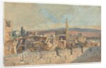 View of the Old City of Jerusalem, 2nd half 1800s by John Fullylove