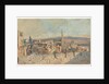 View of the Old City of Jerusalem, 2nd half 1800s by John Fullylove