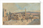 View of the Old City of Jerusalem, 2nd half 1800s by John Fullylove