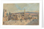View of the Old City of Jerusalem, 2nd half 1800s by John Fullylove