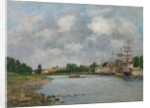 View of the Port of Saint-Valéry-sur-Somme, 1891 by Eugène Boudin
