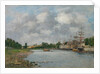 View of the Port of Saint-Valéry-sur-Somme, 1891 by Eugène Boudin