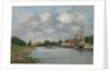 View of the Port of Saint-Valéry-sur-Somme, 1891 by Eugène Boudin