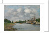 View of the Port of Saint-Valéry-sur-Somme, 1891 by Eugène Boudin
