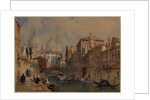 View of Venice: The Dome of Santa Maria della Salute?, 1853 by Frank Dillon
