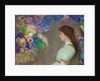 Violette Heymann, 1910 by Odilon Redon
