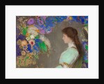 Violette Heymann, 1910 by Odilon Redon