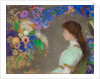 Violette Heymann, 1910 by Odilon Redon