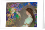 Violette Heymann, 1910 by Odilon Redon
