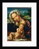 Virgin and Child in a Landscape, 1531 by Jan Gossaert; Anonymous Landscape Painter