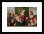 Virgin and Child with Saints and Donors, c. 1515 by Giovanni Battista Cima da Conegliano