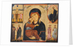 Virgin and Child with Saints, c. 1230s by Berlinghiero