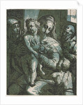 Virgin and Child with St. John, St. Catherine of Siena and Saint Francis, 1585 by Andrea Andreani