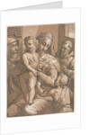 Virgin and Child with St. John, St. Catherine of Siena and St. Francis, 1585 by Andrea Andreani