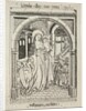 Virgin and Child, Abbot Ludwig Kneeling, 1400s by Unknown