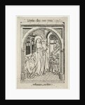 Virgin and Child, Abbot Ludwig Kneeling, 1400s by Unknown