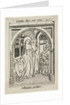 Virgin and Child, Abbot Ludwig Kneeling, 1400s by Unknown