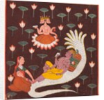 Vishnu on Ananta, the Endless Serpent, c. 1700 by Unknown