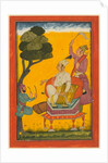 Vivaca Ragaputra, a Leaf from Ragamala Series, c. 1700-1720s by Unknown