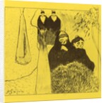 Volpini Suite: Old Women of Arles, 1889 by Paul Gauguin
