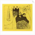 Volpini Suite: Old Women of Arles, 1889 by Paul Gauguin