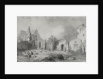 Voyages pittoresques et romantiques dans lancienne France. Bretagne: Abbaye de Relec by Eugène Cicéri