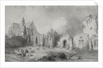 Voyages pittoresques et romantiques dans lancienne France. Bretagne: Abbaye de Relec by Eugène Cicéri