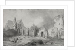 Voyages pittoresques et romantiques dans lancienne France. Bretagne: Abbaye de Relec by Eugène Cicéri