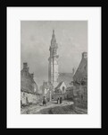 Voyages pittoresques et romantiques dans lancienne France. Bretagne: Eglise de Roscoff by Eugène Cicéri