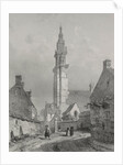 Voyages pittoresques et romantiques dans lancienne France. Bretagne: Eglise de Roscoff by Eugène Cicéri