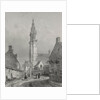 Voyages pittoresques et romantiques dans lancienne France. Bretagne: Eglise de Roscoff by Eugène Cicéri